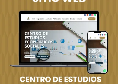 Sitio Web Centro de Estudios Económicos Sociales