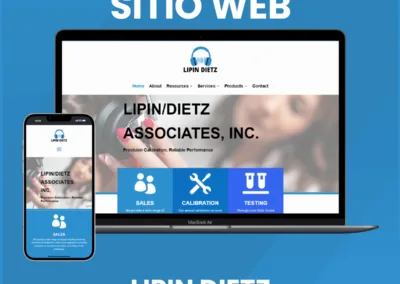 Sitio Web Lipin Dietz Associates, Inc.